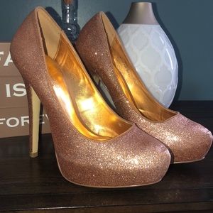 Gold Heels